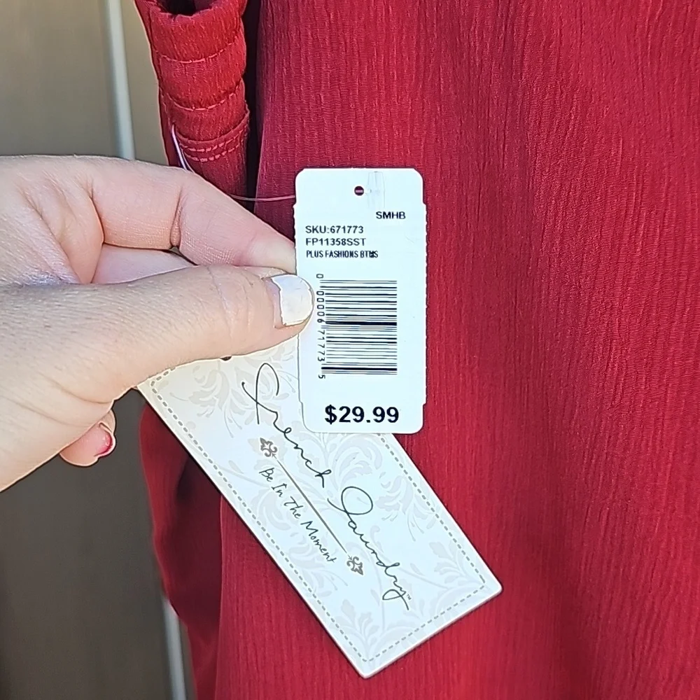 Plus size French Laundry polyester pants - Picture 3 of 4
